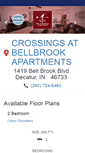 Mobile Screenshot of crossingsatbellbrook.com